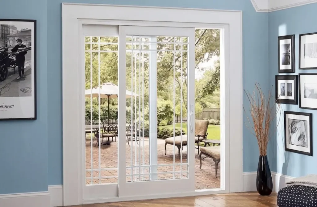 Sliding french door