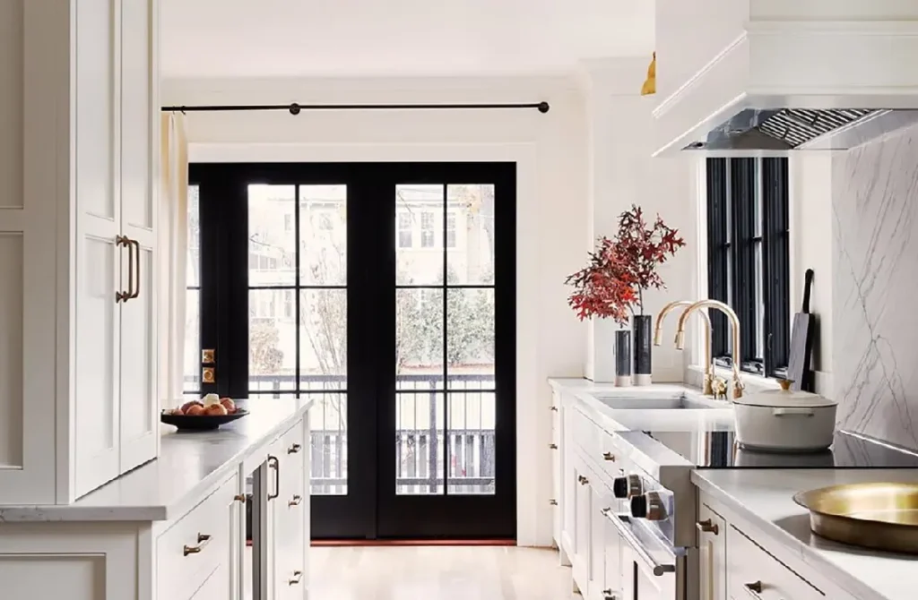 kitchen french doors